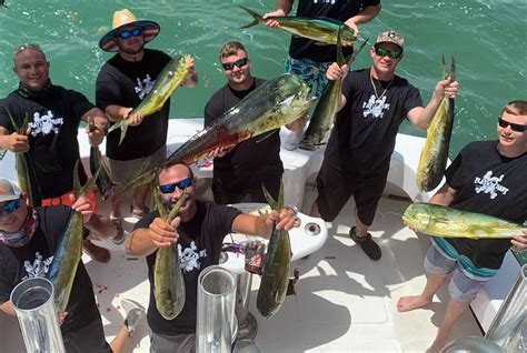 Fishing outings with blue magic fishing charters